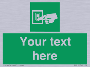 Custom Light Switch Sign